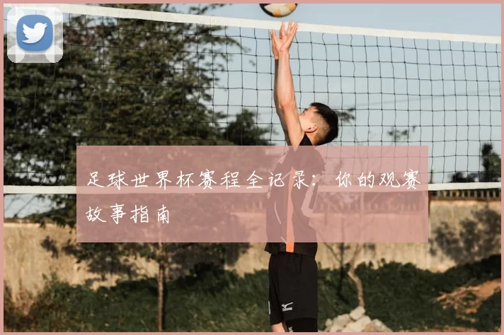 足球世界杯赛程全记录:你的观赛故事指南